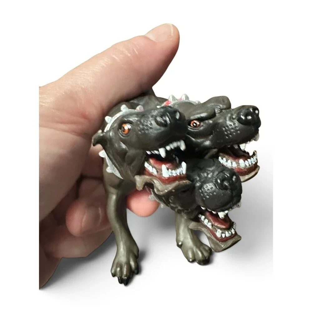 Papo 2010 Cerberus 3 Headed Dog Fantasy Creature Figure